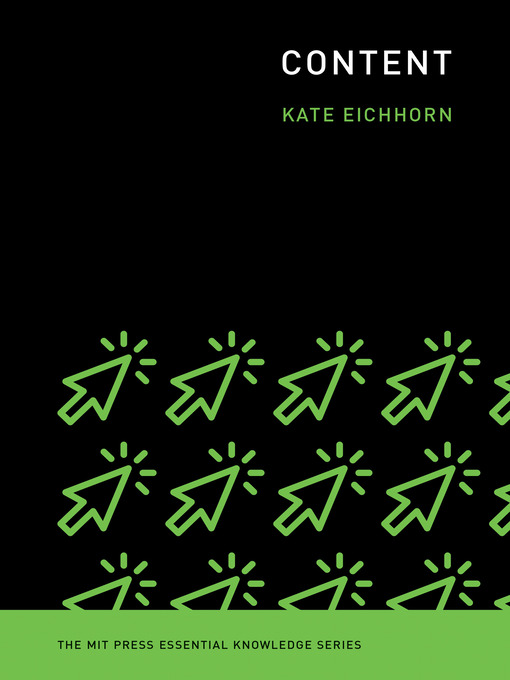 Title details for Content by Kate Eichhorn - Available